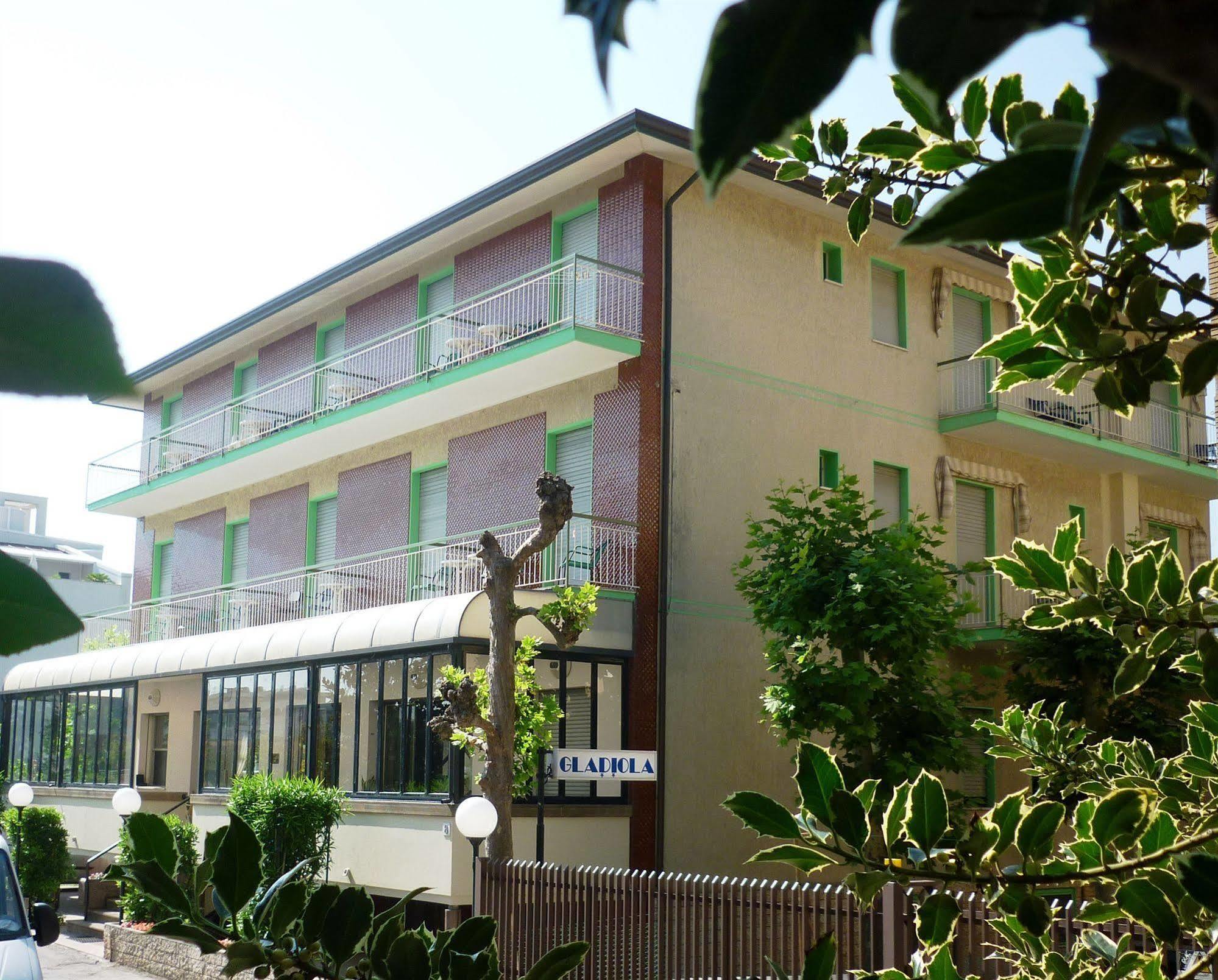 Hotel Gladiola Rimini Exterior foto